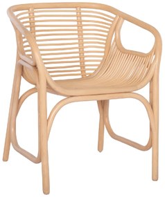 ΠΟΛΥΘΡΟΝΑ MEL ΕΣΩΤ. ΧΩΡΩΝ HM9954.01 ΦΥΣΙΚΟ RATTAN 62x57,5x79,5Υεκ.