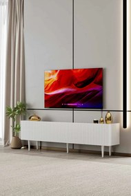 Έπιπλο Τηλεόρασης Λευκό CLORAME 160x29x20