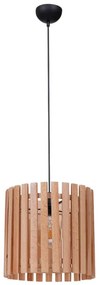 Φωτιστικό Οροφής 534LUN6236 Φ30x80cm 1xE27 40W Oak Opviq