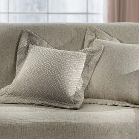 Μαξιλαροθήκη Διακοσμητική Bali Natural Guy Laroche 50Χ50 50x50cm Cotton-Acrylic