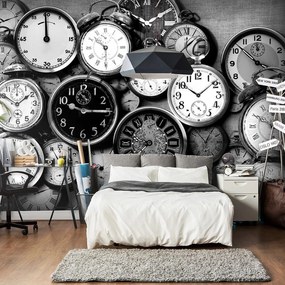 Φωτοταπετσαρία - Retro Clocks 300x210