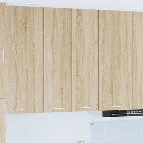vidaXL Κρεμαστό ντουλάπι με αποθήκευση Δρύς Sonoma 60 x 31 x 100 εκ.