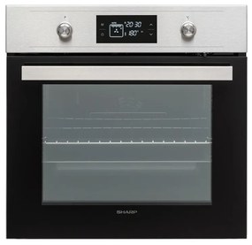 Sharp K-60V19IQM Εντοιχιζόμενος φούρνος 69lt , Pop-up διακόπτες, Inox ,A