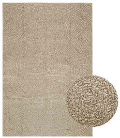 Χαλί ZIZUR Μπεζ Όψη Γιούτας Εσωτ. & Εξωτ. Χώρου 140 x 200 εκ.