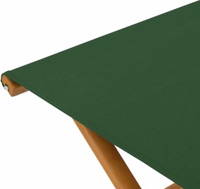 vidaXL Καρέκλα Ακτίνας 2 pcs Στερεό Ξύλο Ευκαλύπτου Πράσινο