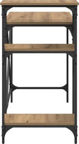 vidaXL Γραφείο Artisan Oak Επεξεργασμένο ξύλο 105 x 50 x 90 cm