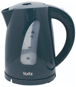 Ηλεκτρικός βραστήρας Oliver Voltz OV51230B, 2200W, 1,7 l, Φωτεινή ένδειξη, Ασύρματο, Μεταλλικό γκρι