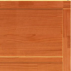 vidaXL Πόρτα αχυρώνα Κερί Παλαίωσης 100 x 2,5 x 208 εκ.