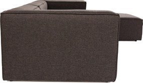 Corner Sofa Fora - Dark Brown Dark Brown