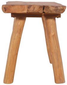 vidaXL Πάγκος Κήπου 80 εκ. από Μασίφ Ξύλο Teak