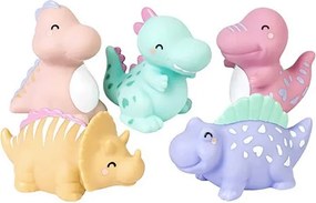 Παιχνίδια Μπάνιου (Σετ 5τμχ) Saro Happy Dinos 0379