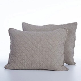 Μαξιλαροθήκες Brunno (Σετ 2τμχ) Linen Nef-Nef Homeware 52 X 72 Cotton-Polyester