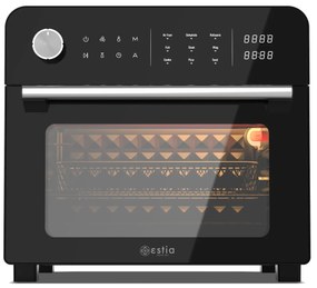 ESTIA 06-27483 ΦΡΙΤΕΖΑ ΑΕΡΟΣ - ΦΟΥΡΝΑΚΙ TITAN CHEF 1700w 23lt ΜΕ 9 ΠΡΟΓΡΑΜΜΑΤΑ ΜΑΓΕΙΡΕΜΑΤΟΣ