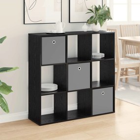 vidaXL Πλαϊνό γραφείο Μαύρη Οξυά 102 x 31 x 99,5 εκ.