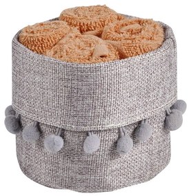 Πετσέτες Soft 4013 (Σετ 4τμχ) Teracotta Das Home Σετ Πετσέτες 30x30cm 100% Βαμβάκι