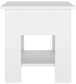 vidaXL Τραπεζάκι Σαλονιού Λευκό 40 x 40 x 42 εκ. από Συνθετικό Ξύλο