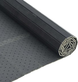 vidaXL Χαλί Ορθογώνιο Γκρι 60 x 300 εκ. Μπαμπού