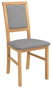 Καρέκλα Boston 321, Δρυς, Γκρι, 92x43x50cm, 7 kg, Ταπισερί, Ξύλινα, Ξύλο | Epipla1.gr