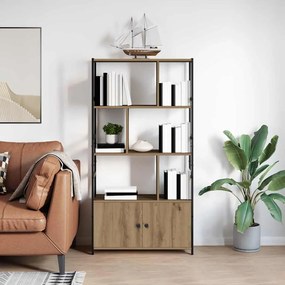 vidaXL Ράφι Βιβλίων 80 x 30 x 155,5 εκ Επεξεργασμένο Ξύλο Artisan Oak