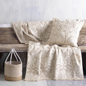 Ριχτάρι Καναπέ Τριθέσιου (180x280) Rythmos Vilano Ecru-Beige