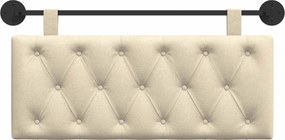 vidaXL Κρεμαστό Κεφαλάρι Κρεμ ύφασμα