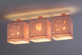 Φωτιστικό οροφής Ango Moon τρίφωτο-Roz