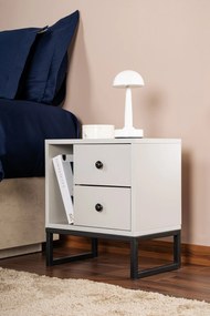 Nightstand Glimmer - Grey, Black Grey
Black