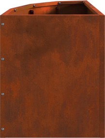 vidaXL Γωνιακό Ροδόδεντρο Σκ rusty 30 x 30 x 35 εκ