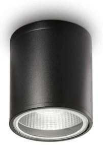 Φωτιστικό Οροφής-Σποτ Gun 122687 11x11,5cm 1xGU10 28W IP44 Black Ideal Lux