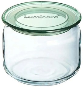 Δοχείο Αποθήκευσης Pure V6216 500ml Clear-Green Luminarc Γυαλί