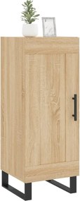 vidaXL Ντουλάπι Sonoma Δρυς 34,5x34x90 εκ. από Επεξεργασμένο Ξύλο