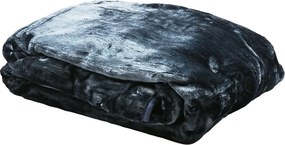 Κουβέρτα μινκ σε χρώμα μπλε 220x230