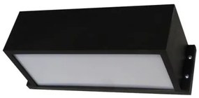 Απλίκα Φωτιστικό Οροφής Πλαστικό IP54 SLP-50B Heronia-13-0104-Μαύρο 13-0104
