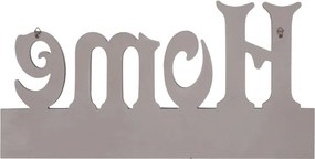 vidaXL Κρεμάστρα Τοίχου «HOME» 50 x 23 εκ.