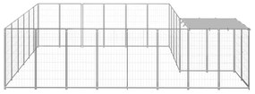 Σπιτάκι Σκύλου Ασημί 12,1 μ² Ατσάλινο   - Ασήμι