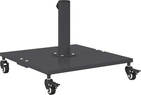 vidaXL Βάση ομπρέλας Σκούρο Γκρι 45 x 45 x 31,5 εκ.