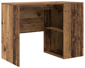 vidaXL Γωνιακό Γραφείο Παλιού Ξύλου 102x88x75 cm Επεξεργασμένο Ξύλο
