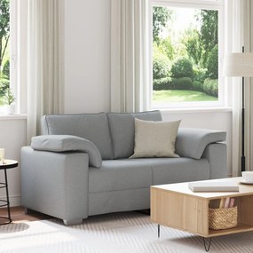 καναπές loveseat vidaXL γκρι 120 εκ. ύφασμα