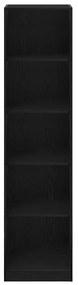 vidaXL Ντουλάπι Μαύρη δρυς 50 x 50 x 200 cm Επεξεργασμένο ξύλο