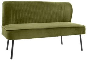 Καναπές 124cm Πράσινο Χωρίς Μπράτσα Jerteh 424691 Eglo 424691
