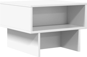 vidaXL Τραπεζάκι σαλονιού Λευκό 48 x 46 x 35 εκ. Επεξεργασμένο ξύλο