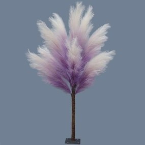 Τεχνητό Δέντρο Pampas 0711-6 150cm Pink Supergreens Πλαστικό, Ύφασμα