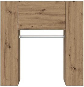 vidaXL Ντουλάπι διαδρόμου Δρυς τεχνίτης 97,5x37x99 cm Ξύλο μηχανής