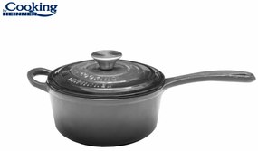 Heinner HR-ZVC-C19 Βαθιά Κατσαρόλα από Μαντέμι 1.8lt / 9cm MARBLE GREY