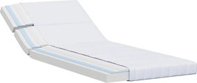 vidaXL Στρώμα Αφρού Λευκό 80 x 200 cm Pěna