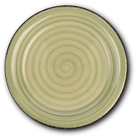 Πιάτο Ρηχό Lines 10-099-201 Φ27cm Green Nava Ceramic