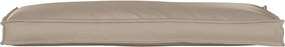 vidaXL Μαξιλάρι Taupe 110 x 40 x 8 εκ Ύφασμα Όξφορντ