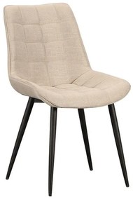 Καρέκλα Denis 11.1588 56Χ61Χ85 Beige Metal, Fabric