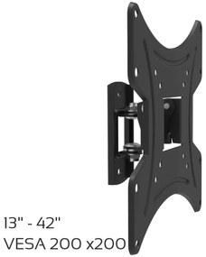 Osio OSM-1042 Βάση τηλεόρασης 13″ – 42″ – VESA 200 x 200-100304-0002
