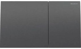 Geberit ΠΛΑΚΕΤΑ ΚΑΖΑΝΑΚΙΟΥ SIGMA70 ΜΑΥΡΗ ΧΡΩΜΕ BRUSHED 115.622.QD.1 GEBERIT KANEL-201.115622QD1